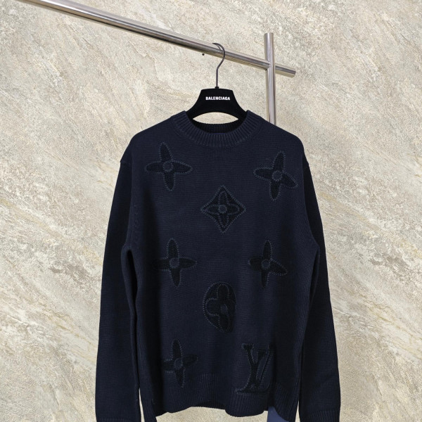 [GTR공장] 루이비통 엠벨리시드 모노그램 블랙 니트 스웨터