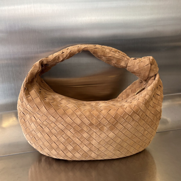 [징공장] 보테가 베네타 스웨이드 앰버 조디백 600261