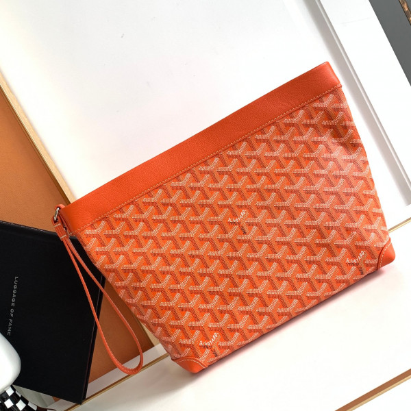 [LMTD] 고야드 콘티 오렌지 파우치백