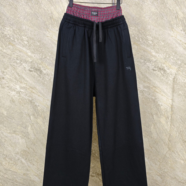 [GTR공장] 발렌시아가 트롱프뢰유 블랙 트랙 팬츠