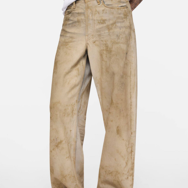 [GTR공장] 아크네 스튜디오 1981 샌드 베이지 루즈핏 데님 진