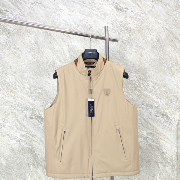 [GTR공장] 폴로 랄프로렌 로고 개버딘 베이지 질렛 베스트 조끼