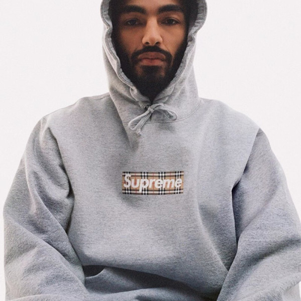 [XK] 슈프림 X 버버리 박스로고 3가지 색상 후드