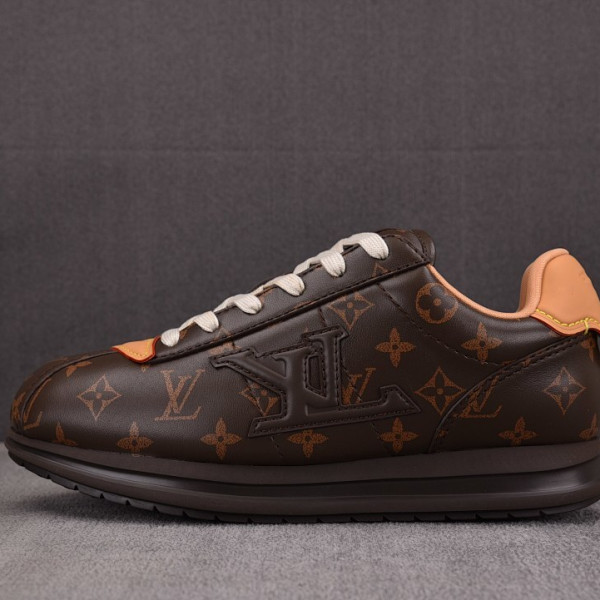 [BQ공장] 루이비통 LV버터소프트 모노그램 브라운 스니커즈
