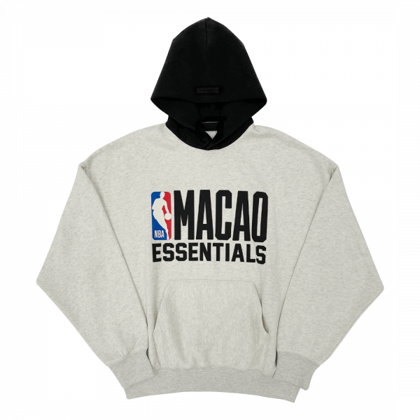 [세나] 피어오브갓 에센셜 NBA 마카오 라이트 그레이 후드