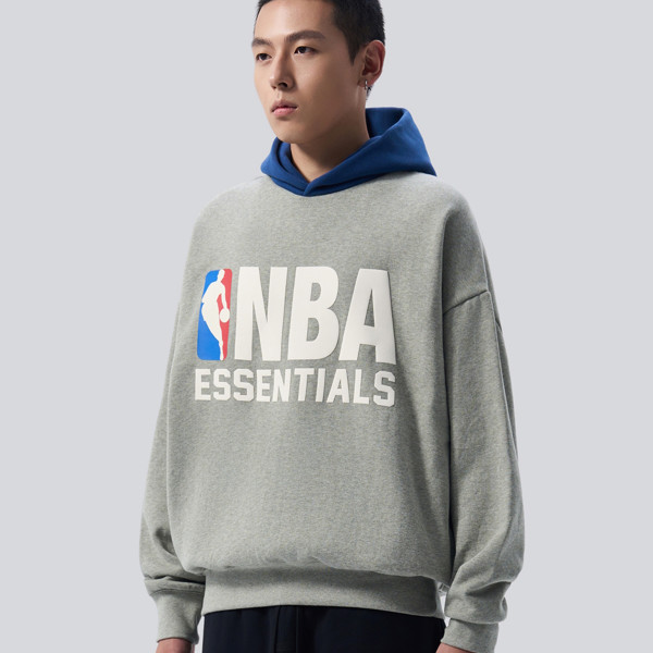 [세나] 피어오브갓 에센셜 NBA 그레이 후드