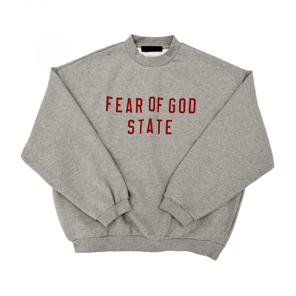 [세나] 피어오브갓 에센셜 그레이 맨투맨