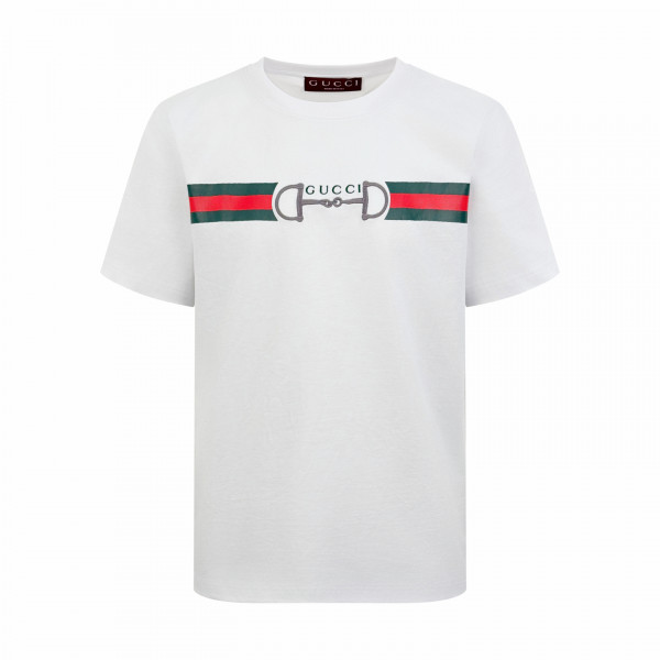 [잔디집] 구찌 홀스빗 띠로고 화이트 티셔츠