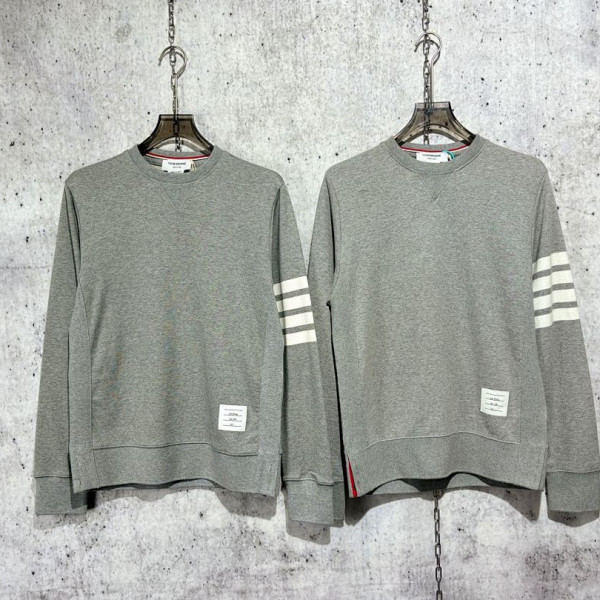 [사슬공장] 톰브라운 4바 그레이 맨투맨