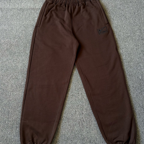 [YQ] 나이키 X 스투시 NRG 브라운 플리스 팬츠