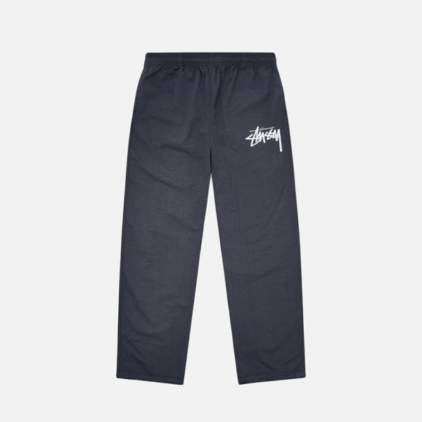 [YQ] 나이키 X 스투시 오프 느와르 워시드 블랙 비치 팬츠