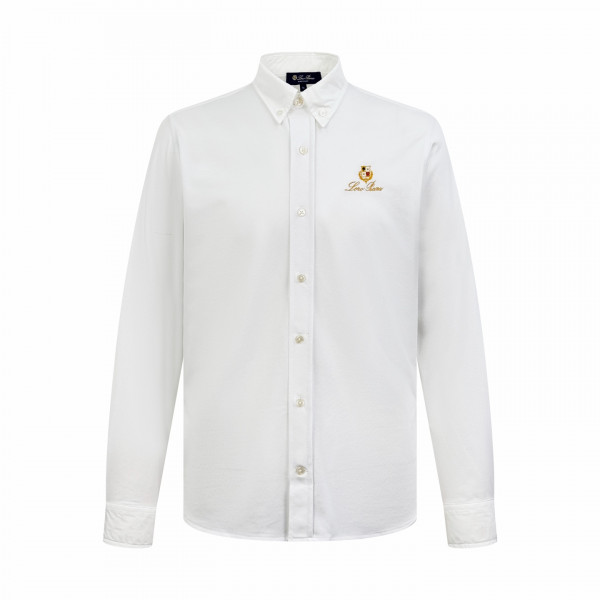 [잔디집] 로로피아나 마이크로 파이버 화이트 셔츠