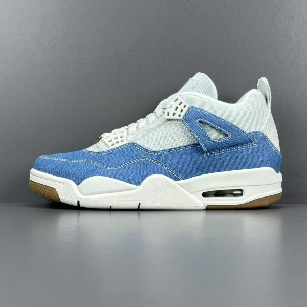 [순원] 에어 조던4 레트로 데님 원 블루 IB6716-100