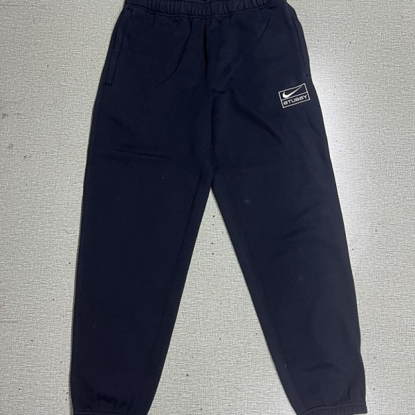[YQ] 나이키 X 스투시 NRG 플리스 블랙 바지