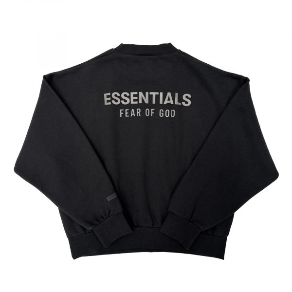 [세나] 피어오브갓 에센셜 블랙 맨투맨