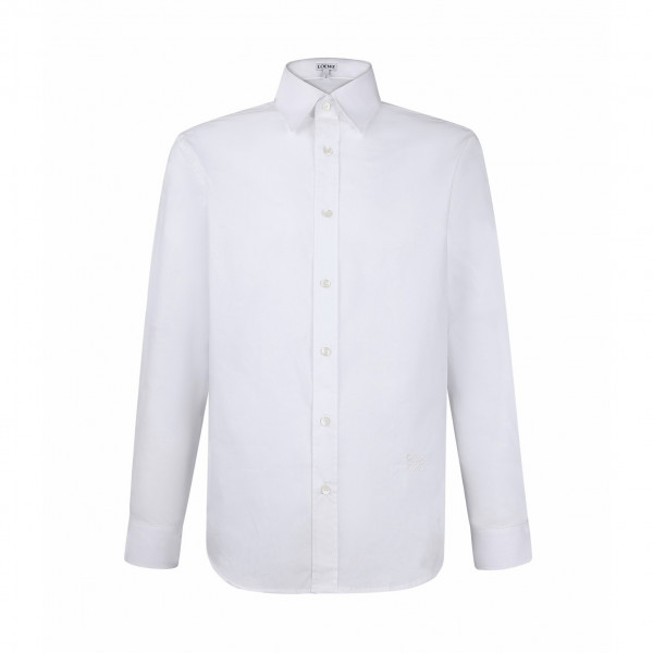 [잔디집] 로에베 아나그램 화이트 셔츠