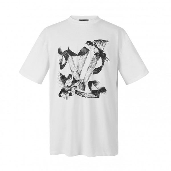 [잔디집] 루이비통 LV버드 화이트 티셔츠