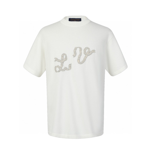 [잔디집] 루이비통 LV엠벨리시드 화이트 티셔츠