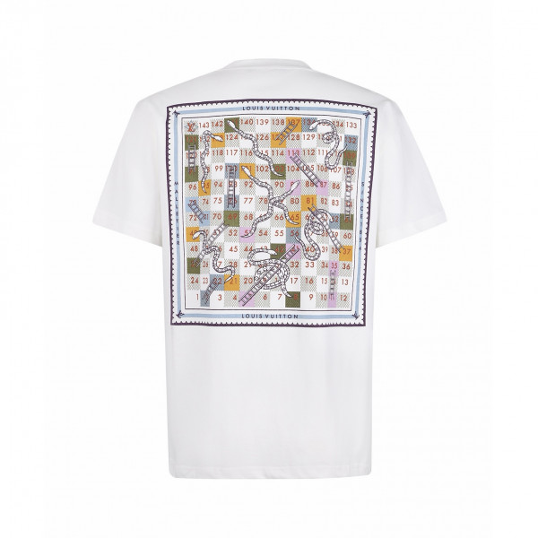 [잔디집] 루이비통 시그니처 프린티드 화이트 티셔츠