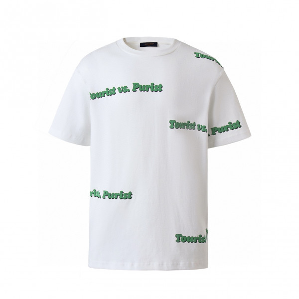 [잔디집] 루이비통 투어리스트 레터링 화이트 티셔츠