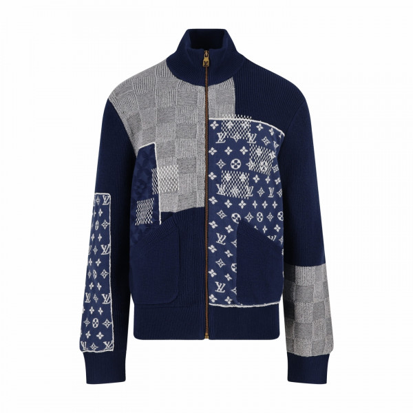 [잔디집] 루이비통 패치워크 멀티 트랙 자켓