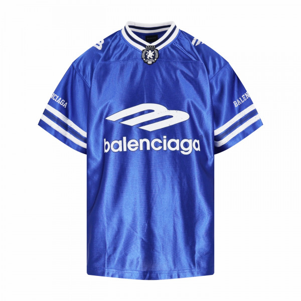 [잔디집] 발렌시아가 3B 풋볼 블루 저지 티셔츠