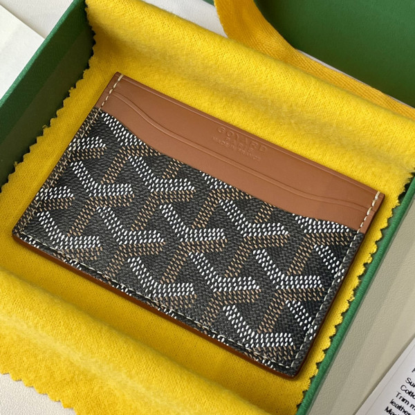 [LMTD] 고야드 생쉴피스 블랙 탄 카드지갑