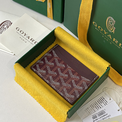 [LMTD] 고야드 생쉴피스 버건디 카드지갑