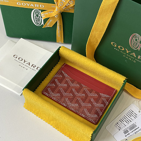 [LMTD] 고야드 생쉴피스 레드 카드지갑