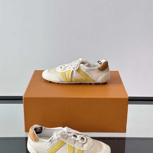 루이비통 LV 스니커리나 우먼스 에크루 베이지 스니커즈