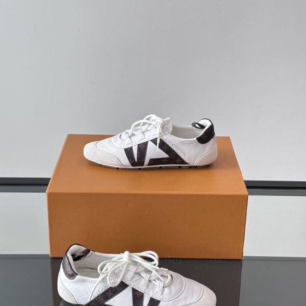 루이비통 LV 스니커리나 모노그램 우먼스 화이트 스니커즈