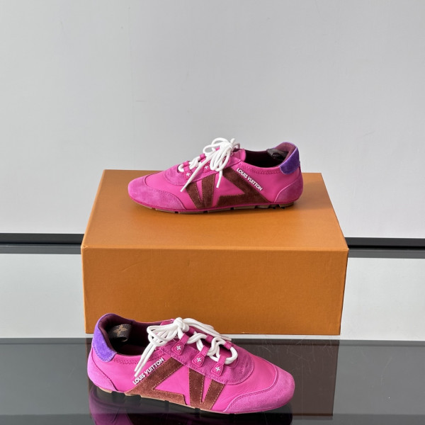 루이비통 LV 스니커리나 모노그램 우먼스 푸시아 스니커즈