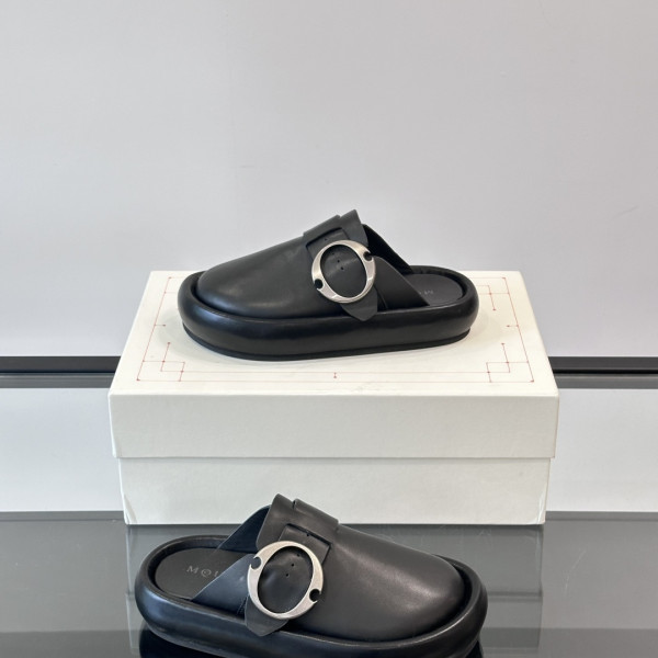 알렉산더 맥퀸 아크 클로그 블랙 슬리퍼