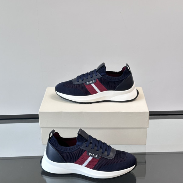 발리 다넬T 네이비 로우탑 스니커즈