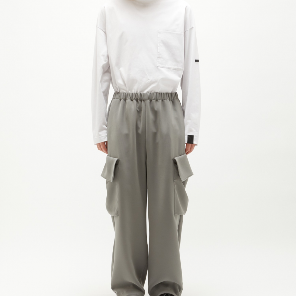 [세나] 엔할리우드 그레이 카고 팬츠