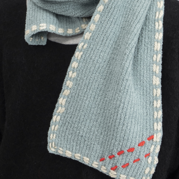 [세나] 핀가린 민트 포켓 스카프