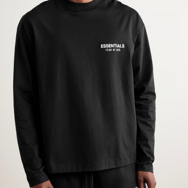 [세나] 피어오브갓 에센셜 헤더 블랙 롱 슬리브