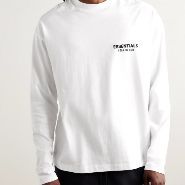 [세나] 피어오브갓 에센셜 화이트 롱 슬리브