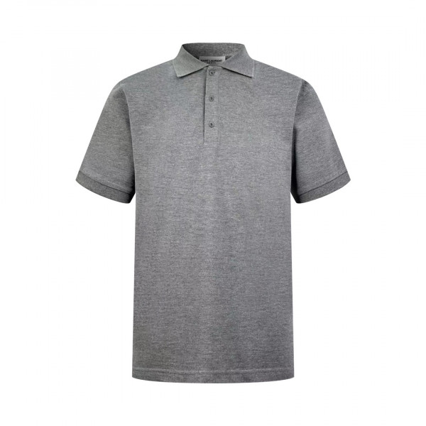 [잔디집] 생로랑 로고 그레이 폴로티