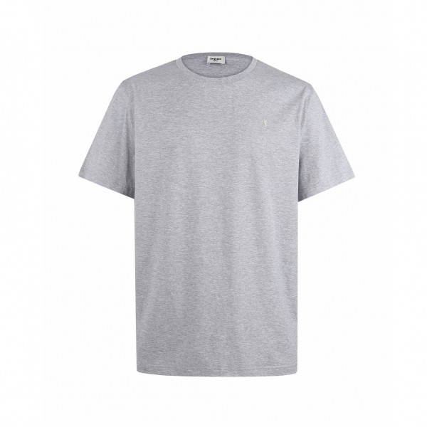 [잔디집] 생로랑 로고 카산드라 그레이 티셔츠