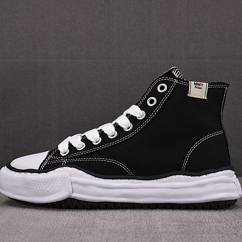 미하라 야스히로 피터슨 OG솔 블랙 하이탑 스니커즈