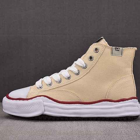 미하라 야스히로 피터슨 OG솔 베이지 하이탑 스니커즈