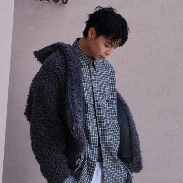 [잔디집] 아크네 스튜디오 프란넬 블랙 그레이 체크 셔츠