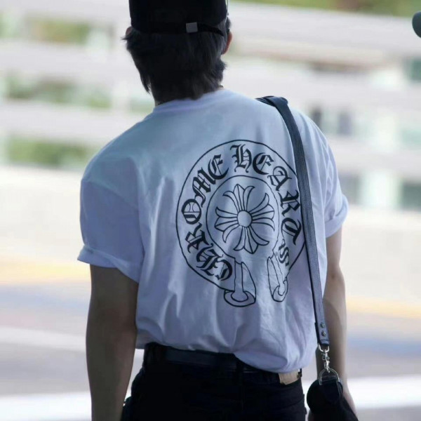 [잔디집] 크롬하츠 라스베가스 화이트 티셔츠